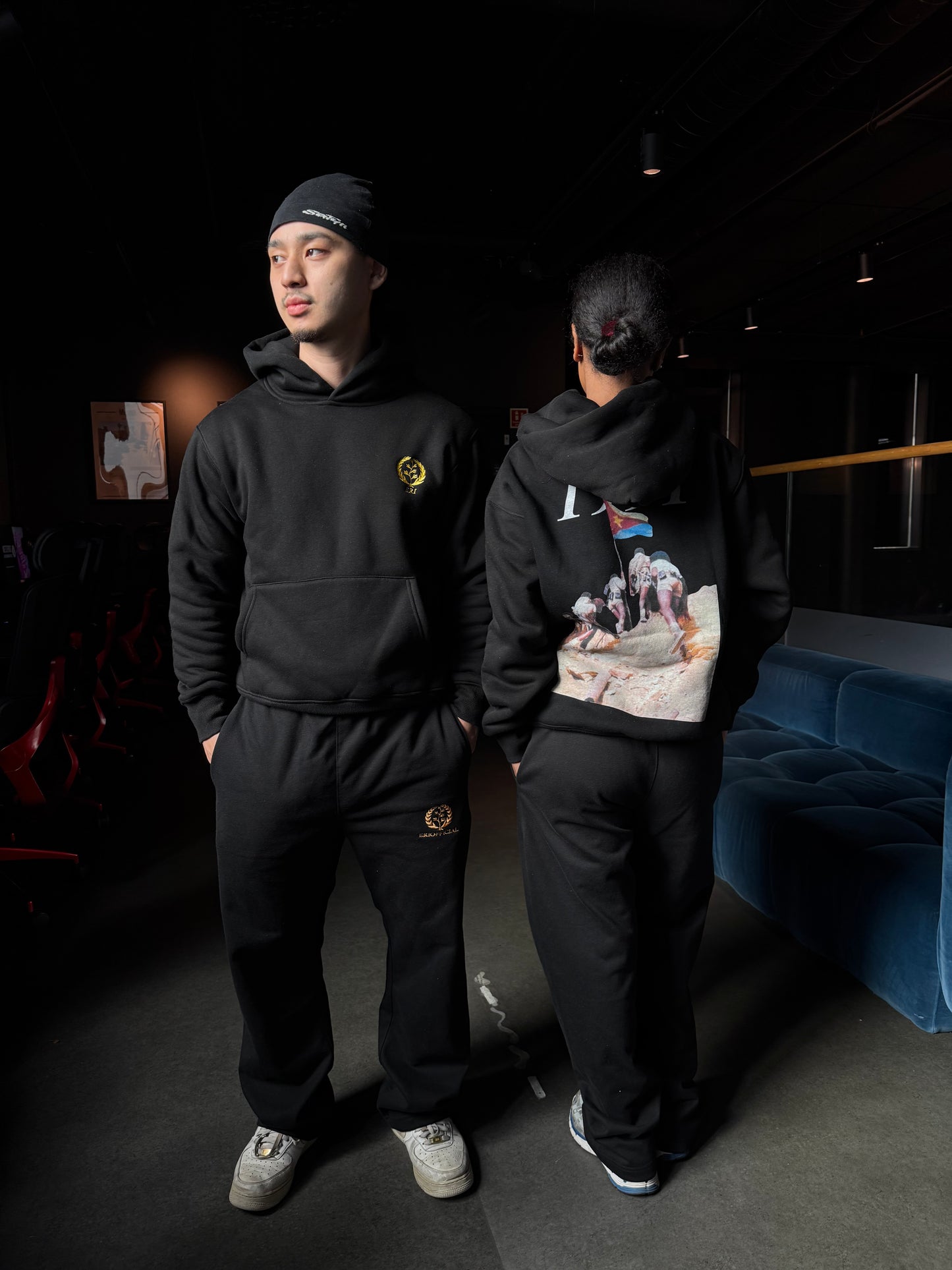 ERIOFFICIAL STRAIGHT LEG SWEATPANTS